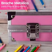 Portable Art Case For Kids With 121 Pieces Of Pure Creative Fun. - 小女孩 - 查看 3