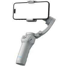Multifunction Three-Axis Stabilizer 360 Tracking Cell Phone Holder - Grey - View 3