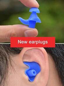 Silicone Earplugs, Soundproof Earplugs, Waterproof Silicone Soft Earplugs, Portable And Durable Earplugs, Waterproof Swimming Earplugs, Super Soundproofing And Noise Reduction, Sleeping Earplugs, Office Lunch Break, Sleeping Soundproof Earplugs, Nap Supplies, Travel Supplies, Travel Essentials.