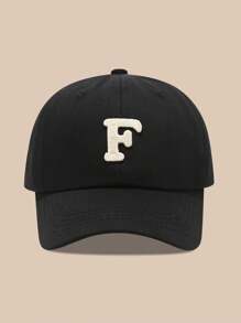 1pc Women/Men 26 Letters Baseball Cap Sun Hat, Suitable For Outdoor Daily Wear & Sunscreen