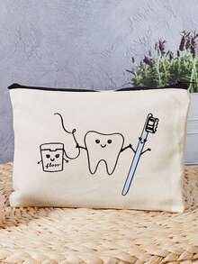 Túi đựng bàn chải đánh răng, túi hoạt hình in hình răng, túi đựng mỹ phẩm cho nữ, túi đựng bút chì đi học, túi đựng đồ vệ sinh cá nhân khi đi du lịch, túi đựng quà Giáng sinh cho trẻ em túi đựng đồ trang điểm túi đựng đồ trang điểm hộp đựng đồ trang điểm hộp đựng đồ trang điểm hộp đựng đồ trang điểm - Nhiều màu - Xem 7