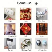 100pcs Transparent Nano Tape, PVC Double-Sided Adhesive Tape, Suitable For Posters, Photos, Balloons, Strong Self-Adhesive, Waterproof, No Residue On Walls And Wooden Surfaces - Transparent Adhesive Pad Back To School