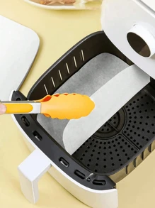 50 sztuk arkuszy papieru pergaminowego wstępnie pociętego papieru do pieczenia, nieprzywierająca kuchnia papier do pieczenia ciasteczek, do grillowania w piekarniku, gotowania na parze w gorącym powietrzu, chleba, ciasta, ciasteczek, mięsa, pizzy, nieprzywierająca pergaminowa folia, powlekane olejem foremki do pieczenia do pieczenia na gorąco