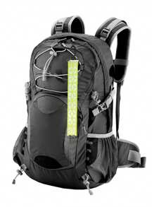High Visibility Reflective Keychain, Backpack Pendant - Orange, Green, And Black/White Double-Sided Safety Strips - Durable Nylon Ribbon With Mountain Buckle Clip, Perfect For Nighttime Walking, Running, Cycling, Camping, Pets, Unisex, Can Be Given To Family, Friends, Relatives, Colleagues
