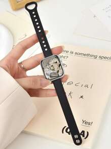 1 件女式时尚超薄皮革表带兼容 Apple Watch 表带 44 毫米 45 毫米 49 毫米 38 毫米 40 毫米 41 毫米 46 毫米 42 毫米兼容 Apple Watch Series 10 9 Ultra 8 7 6 Se 5 4 3 2 1 - 38/40/41/S10-42mm - 查看 20