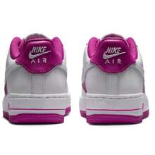 Big Kid's Nike Air Force 1 BG White/Hot Fuchsia (HV0938 100)