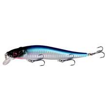 5pcs 11.5cm 14.5g Minnow Fishing Lures Wobbler Hard Baits Crankbaits ABS Artificial Lure For Bass Pike Fishing Tackle - Multicolor - View 3