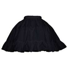 Victorian Dress Double Pannier Petticoat, White, One Size - Black - View 3