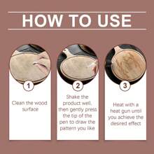 Jakehoe Woodworking Drawing Pen Woodworking Burning Pen Wood Soldering Brush Painting Focus Pen Wood Mark Number - 1 - View 7