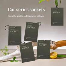 1 pièce Sac parfumé de luxe pour voiture, parfum de longue durée pour la maison, la chambre, les tiroirs, la salle de bain, décoration multi-scénarios et éliminateur d'odeurs