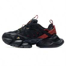 Adidas XLG RUNNER DELUXE 赛博朋克厚底休闲运动鞋 JQ2974，2026 新款，男女通用 - 黑色 - 查看 7