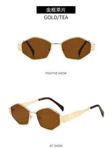 2pcs Women's Premium High-End Outdoor Fashion Glasses, Suitable For Home Matching
