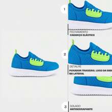 Infant Sneakers - 藍色 - 查看 2