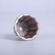 CHEF MADE 1pc 2.6inch Carbon Steel Nonstick Canele Cake Baking Mold, Frenchy Champagne Gold Oven Baked Cupcake Pan - Champagne - View 7