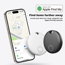 بطاقة ذكية برو ، جهاز تعقب الحقيبة متوافق مع تطبيق "أبل إيجاد" (لنظام التشغيل iOS فقط) ، جهاز العثور على المفاتيح ، الأمتعة ، الحقيبة ، المحفظة ، مقاوم للماء بمعيار IP67 ، حزمة واحدة