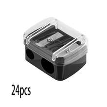 10pcs/8pcs/4pcs/2pcs/1pc Multi-Functional Double Hole Eyebrow Pencil Sharpener, Eyebrow Pencil, Eyeliner Pencil Makeup Tools Sharpener, Big & Small Hole Design, Easy To Use, Portable, Suitable For Beauty Salons, Nail Salons,Makeup,Cheap,Room Decor,Vanity,Travel,Bedroom,Makeup Accessories,Cheap,Stocking Stuffers,Makeup,Makeup Tools,Cheap Stuff,Gifts,Gifts For Women,Christmas Gifts - Multicolor - View 19