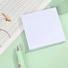 1 pieza Libreta creativa para niños de color liso y nota adhesiva cuadrada de 7.5 * 7.5