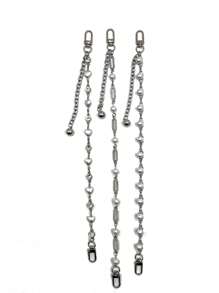 Luxury Rhinestone Decor European And American Style Metal Chain Bag Charm/Pendant Beach Vacation Y2K - Multicolor - View 6