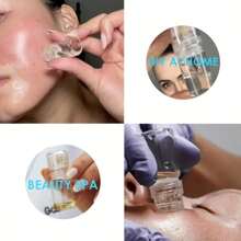 Con lăn kim siêu nhỏ bằng titan, 20/64 kim siêu nhỏ, dụng cụ thoa tinh chất thân thiện với da, dụng cụ làm đẹp chăm sóc da bằng kim siêu nhỏ, thiết bị làm đẹp da mặt tại nhà, Minoxidil, con lăn, kim siêu nhỏ, làm đẹp, sản phẩm chăm sóc da, spa, tự chăm sóc, dụng cụ chăm sóc da, chăm sóc da mặt, dụng cụ dành cho chuyên viên thẩm mỹ, massage, dụng cụ massage mặt, con lăn massage mặt - Trong sáng - Xem 5