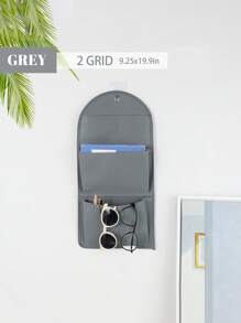 1 件壁挂式收纳袋,学生宿舍上下铺床收纳整理器,衣柜悬挂式收纳袋,家用免钻孔衣柜内衣收纳袋无需钻孔 - 彩色 - 查看 17