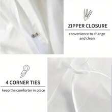 3pcs/Set The Little Girl Dancing With Swan Pattern Comforter Cover Set, 1pc Comforter Cover With 2pcs Pillowcases, High Definition Printing, Home And Dorm Decor, Soft And Comfortable Bedding Set