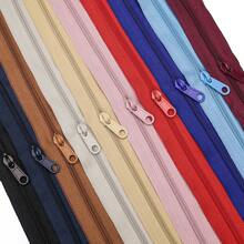 1 套 = 4.5 米拉链 + 10 个塑料拉链头，彩色尼龙 #3 拉链，带 10 个匹配的塑料拉链头，1 套/5 套，适用于服装、纺织品、箱包 - 多種顏色 - 查看 8