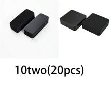10 Pairs/20pcs Heavy Duty Double-Sided Nylon Tape, For Firmly Fixing Car Floor Mat And Blankets, Invisible Fixing Carpet, Non-Slip Temperature-Resistant Tape