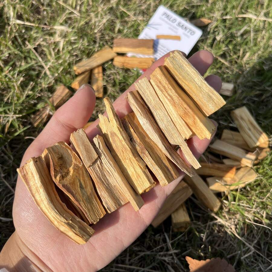 4pcs/6pcs/8pcs/10pcs/15pcs/20pcs/Premium Palo Santo Incense Sticks - Natural Aroma Diffuser For Home & Office, Perfect For Meditation, Yoga, Negative Energy Cleansing