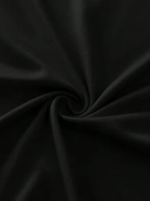 Customized Photo Men's T-Shirt, Spring/Summer, Upload Your Own Photo/Group Photo/Lover/Family/Pet/Friend/Landscape, Input Text/Name/Slogan/Funny Words/Blessing, Men's Round Neck Short Sleeve Black Top, Holiday Gift, Valentine's Day/Birthday/Anniversary Customized Photo - Black - View 6