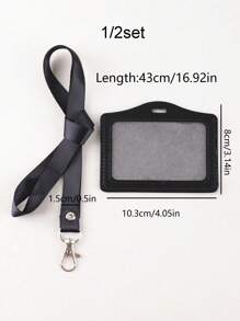 1/2 个卡夹 + 1/2 个挂绳、徽章夹及配件套装、学校用品、返校