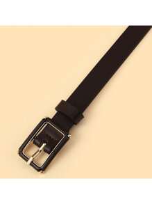 New Simple Design Pin Buckle Belt: Retro Style, Versatile For Jeans, Oozing Retro Appeal, LR1979 - Multicolor - View 7