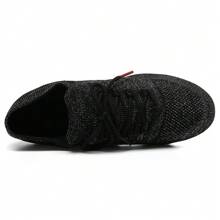 Zapatos de baile negros para mujer, zapatos de salsa y jazz, zapatos de baile moderno para adultos y niñas, suela blanda, transpirables, zapatos de baile de salón profesionales para práctica