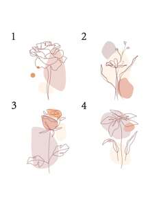 1pc,定制珠宝盒收纳盒,定制创意花朵图案加名字,戒指项链拉链珠宝盒,送给女孩、朋友和妈妈的礼物,精美珠宝盒,圣诞礼物,新年礼物,节日礼物,祝福礼物 - 彩色 - 查看 5