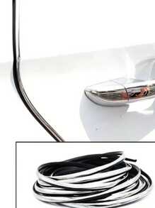 5M Electroplated Door Anti-Collision Strip Affixed To The Car Soundproof Door Edge Protection Strip Door Decoration Strip