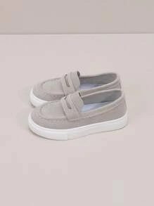 Children's Fashionable 2025 Versatile Flat Shoes, Lightweight Low-Top Casual Sneakers - Grey - View 3