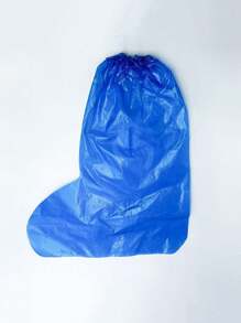 5 Pairs Of Disposable Shoe Covers, Thickened Long-Tube Waterproof Shoe Covers, Which Are Very Suitable For Outdoors, Cycling, Sports Waterproof And Rainy Day Shoe Covers, Travel Essentials