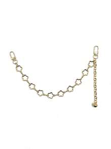 Elegant Rhinestone Design Metallic Bag Chain Charm Accessory European And American Style Beach Vacation Y2K - Multicolor - View 8