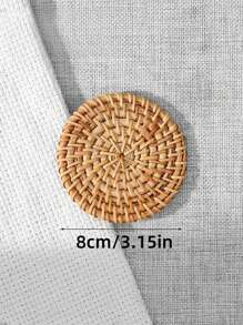 1 pieza Salvamanteles de vid, tapete resistente al calor para uso doméstico para ollas, tazones, mesa de comedor, platos, tazas, soporte para tetera