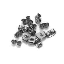 200pcs/Pack Simple & Fashionable Metal Butterfly Earplug Ear Caps, DIY Handmade Jewelry Accessories