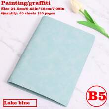 1/2/3 Libros, Cuaderno con tapa blanda desmontable, 60 hojas 120 páginas, estilo minimalista; Material suave, encuadernación espiral para reemplazo fácil, papel amigable con los ojos para escritura a doble cara, adecuado para oficina/escuela/vida diaria/cuaderno/bloc de dibujo, disponible en dos tipos de páginas, rayadas y en blanco.