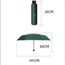 Personalized Custom Umbrellas For Both Rain And Sun! High UPF Value, Stylish And Practical! Summer Cooling,Beach,Travel - Multicolor - View 8