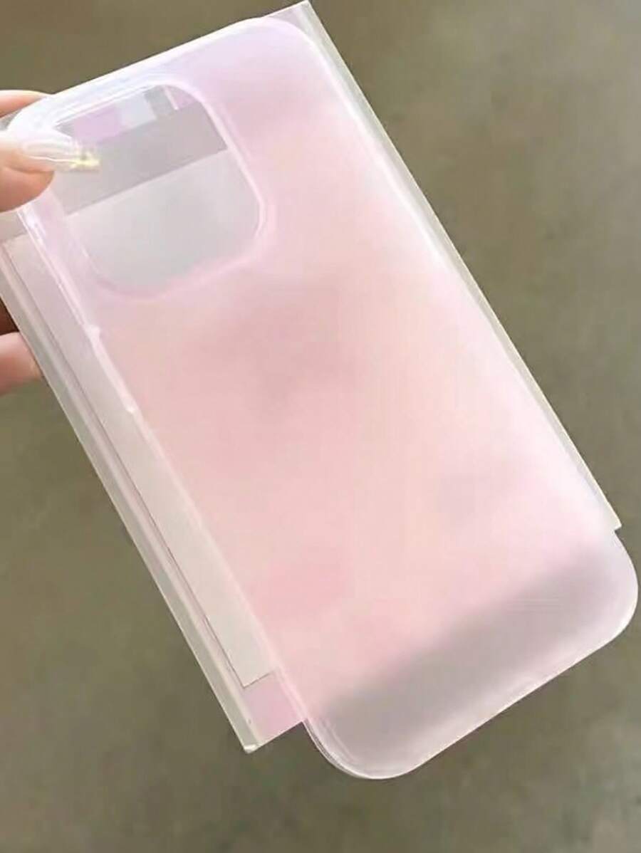 1 Ốp lưng điện thoại màu kẹo lì tối giản tương thích với iPhone 11, 11 Pro, 11 Pro Max, 12, 12 Pro, 12 Pro Max, 13, 13 Pro, 13 Pro Max, 14, 14 Pro, 14 Plus, 14 Pro Max, 15, 15 Pro, 15 Plus, 16, 16 Pro, 16 Pro Max, 16 Plus, 17, 17 Pro, 17 Pro Max - Hồng - Xem 1