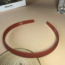1 Pezzo Fascia per capelli elastica di colore solido opaco da donna, semplice, alla moda, multifunzionale, elegante, accessorio per capelli di alta qualità di colore solido per uso quotidiano, versatile, dall'atmosfera gentile, adatta per casual, feste, pendolarismo, vacanze, acconciatura, lavaggio del viso/bagno, trucco, accessorio di abbigliamento, fascia per capelli, cerchietti per capelli