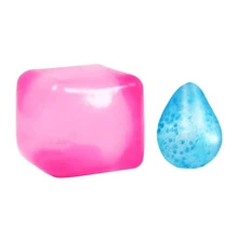 Cubo antiestrés, pelotas antiestrés blanditas para adultos, juguetes sensoriales antiestrés para ansiedad y alivio del estrés, juguetes calmantes pelotas antiestrés de subida lenta y extensibles para TDAH, pelota de azúcar malta (los estilos y colores son aleatorios) - Multicolor - Ver 12