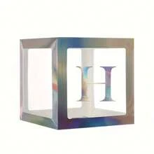 1 pièce Boîte à lettres transparente personnalisée pour anniversaire, mariage, boîte à ballons avec nom, décorations pour 1er anniversaire, miel/chérie/chéri, décorations de Noël, grande boîte transparente, décorations pour fête, décoration de maison, décoration de cheminée, boîte de douche (les matériaux en papier sont sujets à la casse)