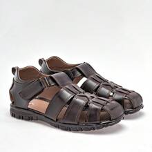 Pakar Zapaterias Sandalia Hombre Café - Marrón - Ver 5