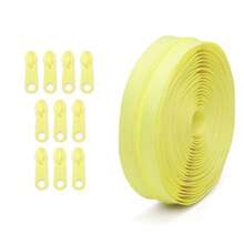 1 套 = 4.5 米拉链 + 10 个塑料拉链头，彩色尼龙 #3 拉链，带 10 个匹配的塑料拉链头，1 套/5 套，适用于服装、纺织品、箱包 - 多種顏色 - 查看 28