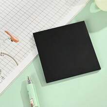 1 pieza Libreta creativa para niños de color liso y nota adhesiva cuadrada de 7.5 * 7.5