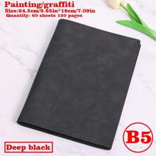 1/2/3 Libros, Cuaderno con tapa blanda desmontable, 60 hojas 120 páginas, estilo minimalista; Material suave, encuadernación espiral para reemplazo fácil, papel amigable con los ojos para escritura a doble cara, adecuado para oficina/escuela/vida diaria/cuaderno/bloc de dibujo, disponible en dos tipos de páginas, rayadas y en blanco.