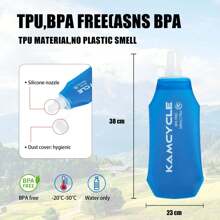 Running Vest,Small Hydration Vest With 1pc 500ml Soft Flask,Lightweight,Breathable And Sweatproof Running Backpack, Adjustable Running Hydration Vest For Trail Running Marathon Race Jogging Cycling(Backpack With 500ml Soft Flask)